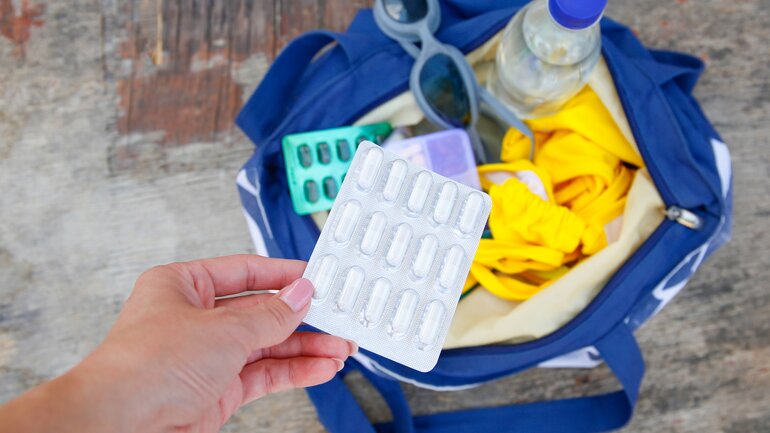Medikamente aufbewahren: Tabletten in der Hitze