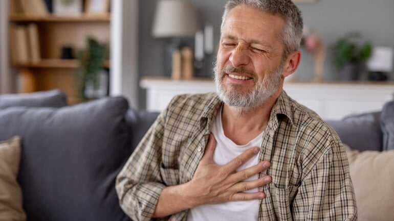 Milzriss: Atemnot kann Symptom sein