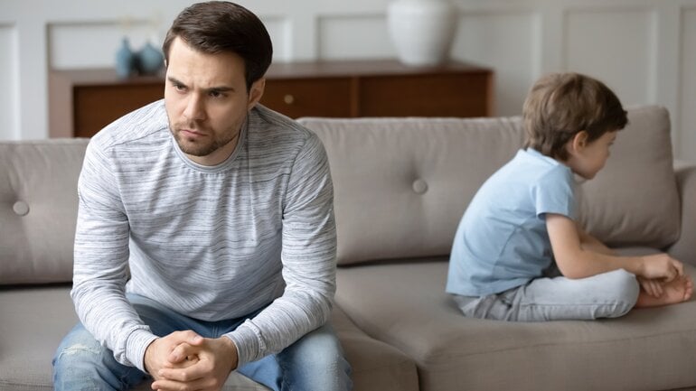 Narzisstischer Vater: Instabile Stimmung