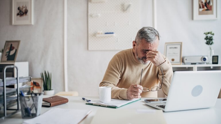 Veränderungen beim Sehen und der Augen