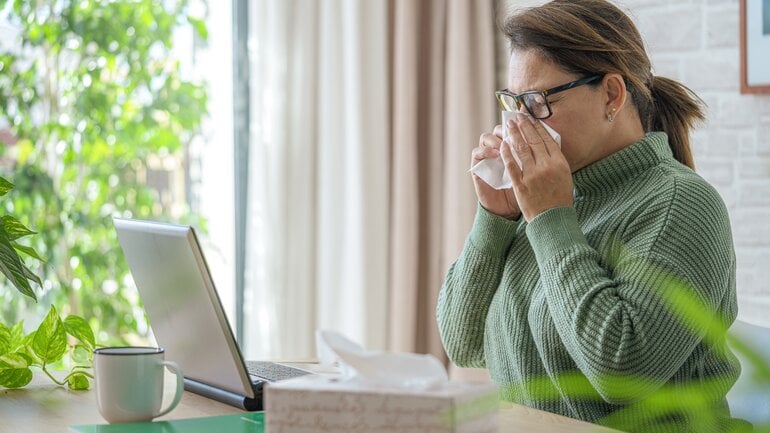Chronischer Schnupfen ohne erkennbare Ursache