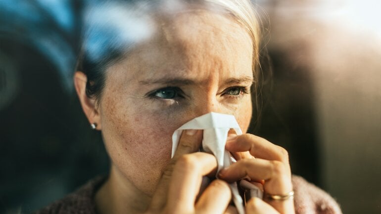 Niedriger Blutdruck: Infekte als Ursache