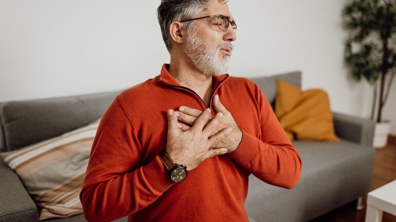 Schnelle, flache Atmung: Symptom bei Pleuraerguss