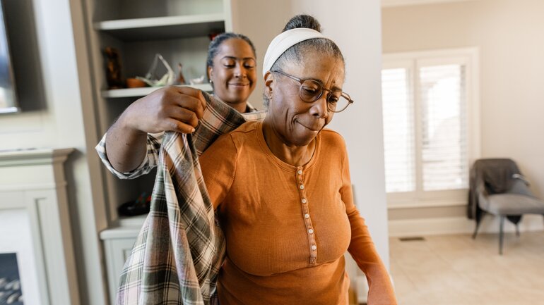 9. Geduld beim Essen und Anziehen 