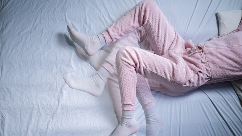 Restless-Legs-Syndrom: Unruhige Beine sind typisches Symptom