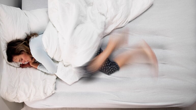 Restless-Legs-Syndrom führt zu Schlafstörungen