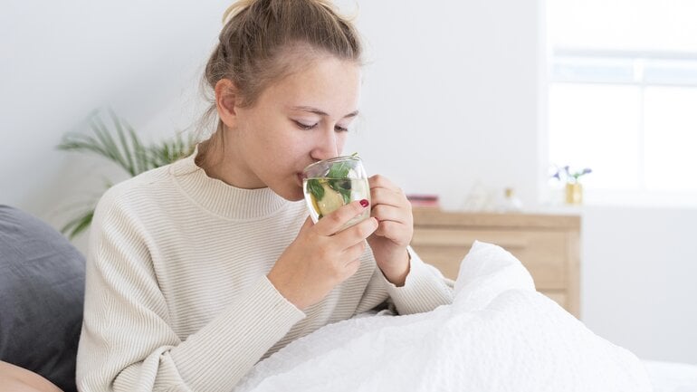 Rippenfellentzündung: Husten mit Hausmitteln lindern