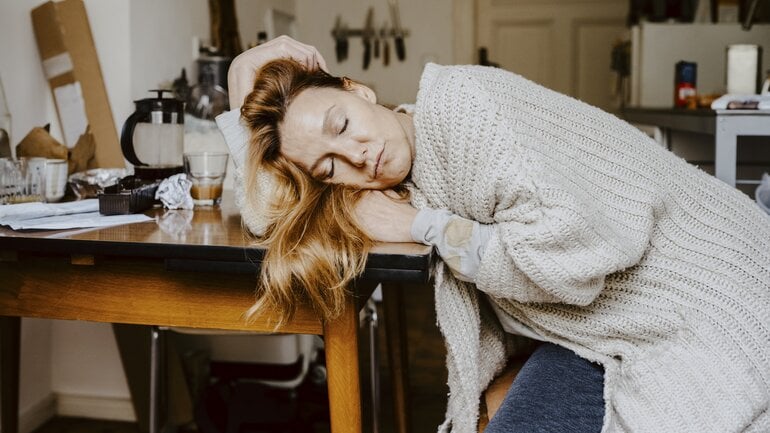 Sauerstoffmangel: Frühe Symptome sind Müdigkeit und Erschöpfung