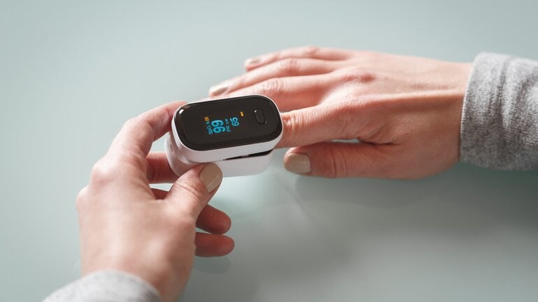 Sauerstoffsättiung: Werte von 95 bis 100 Prozent sind normal