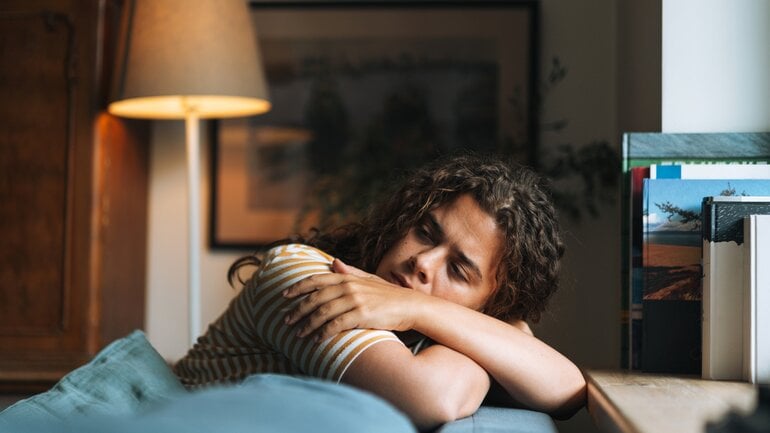 Lächelnde Depression: Erschöpfung ist Warnsignal