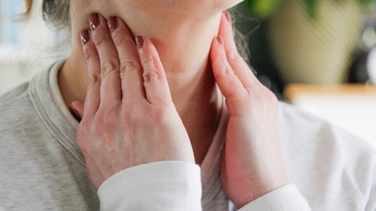 Kropf durch hormonelle Veränderungen