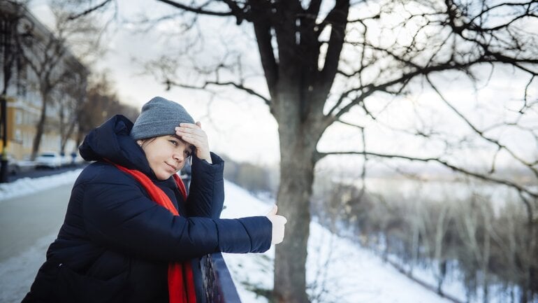Ursache einer Depression: Lichtmangel im Winter