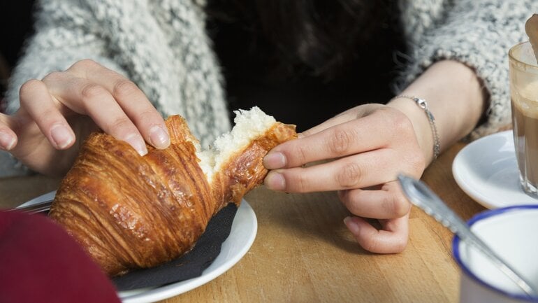 Croissants zählen zu verbotenen Lebensmitteln bei Pankreasinsuffizienz