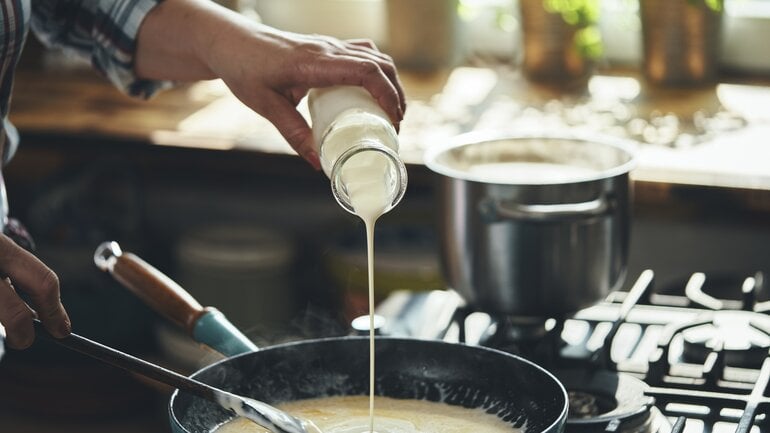 Rahmsaucen bei Pankreasinsuffizienz meiden