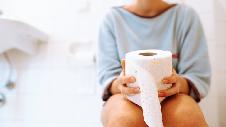 Fettstuhl kann für Probleme der Bauchspeicheldrüse sprechen