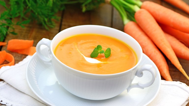 Hausmittel: Karottensuppe gegen Durchfall
