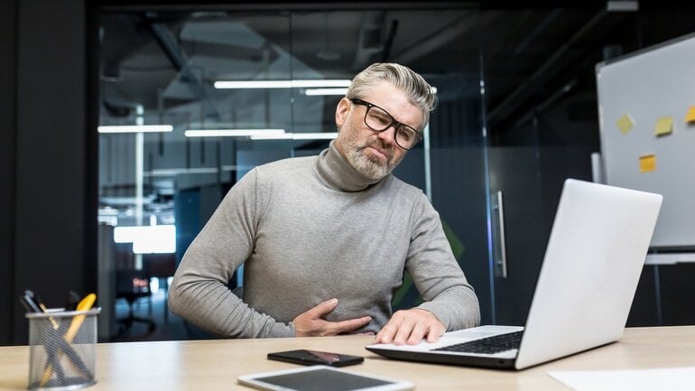 Zwölffingerdarmgeschwür: Stress und körperliche Belastung als Ursachen