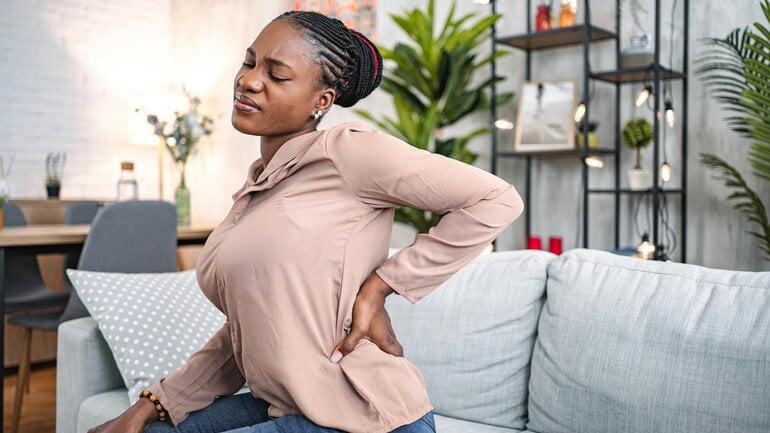 Zyste im Eierstock gerissen: Ausstrahlende Schmerzen