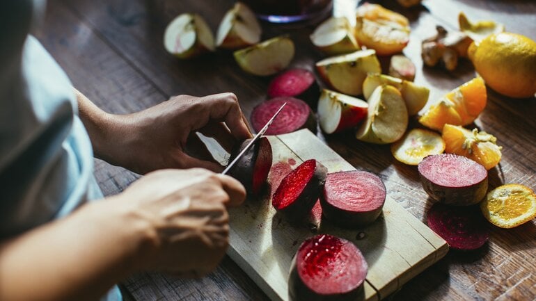 Natürlicher Blutdrucksenker: Rote Bete