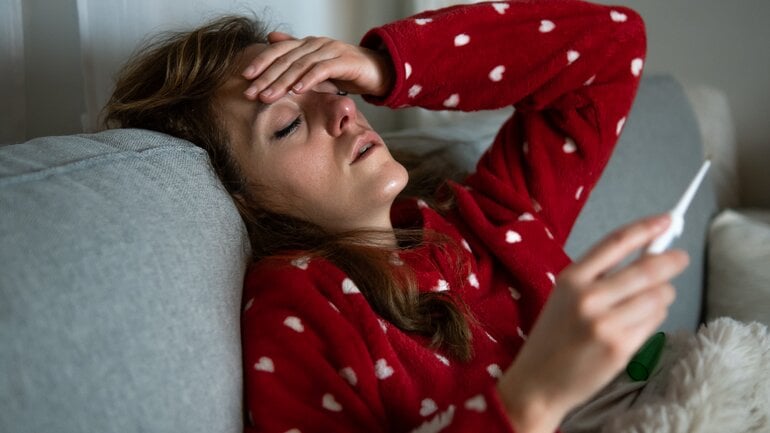 Plötzliches Fieber als typisches Symptom bei Hantavirus
