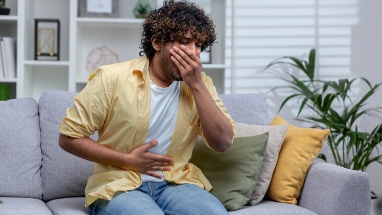 Übelkeit und Erbrechen als Symptome bei Histaminintoleranz