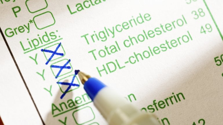 Erhöhte Cholesterinwerte sind Risikofaktor
