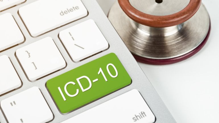 ICD-10-Code Symbolbild
