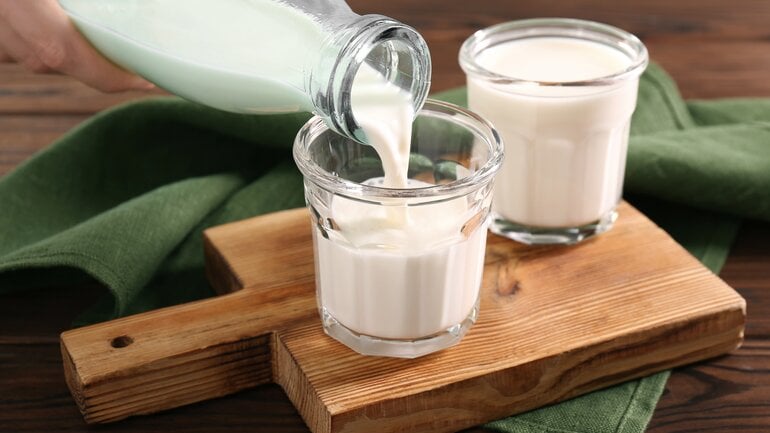 Milch: Ein kreatinreiches Lebensmittel?