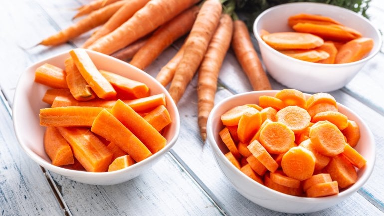 Karotten können Kreuzreaktion auslösen