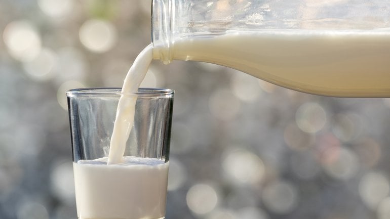 Calciumreiches Lebensmittel: Milch