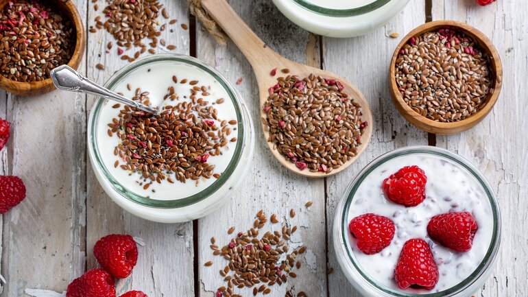 Lebensmittel für einen gesunden Darm: Leinsamen