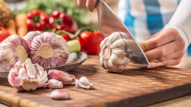 Knoblauch – Lebensmittel zur Unterstützung der Darmflora