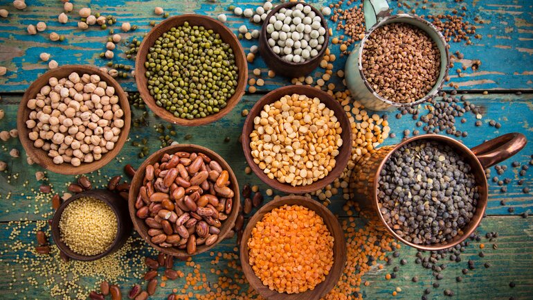 Hülsenfrüchte sind Lebensmittel für einen gesunden Darm