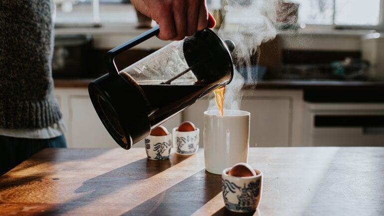 Kaffee kann die Magenschleimhaut reizen
