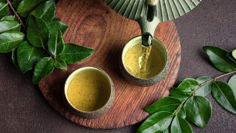 Grüner Tee wird als natürlicher Appetitzügler diskutiert