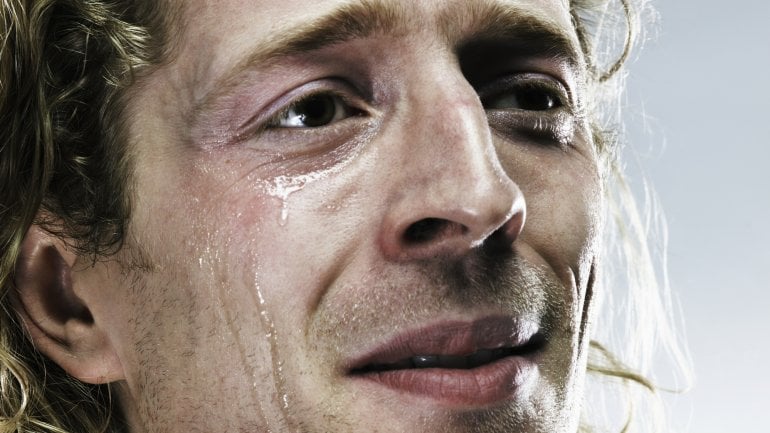 Nervenzusammenbruch: Heftige Weinkrämpfe sind Symptom