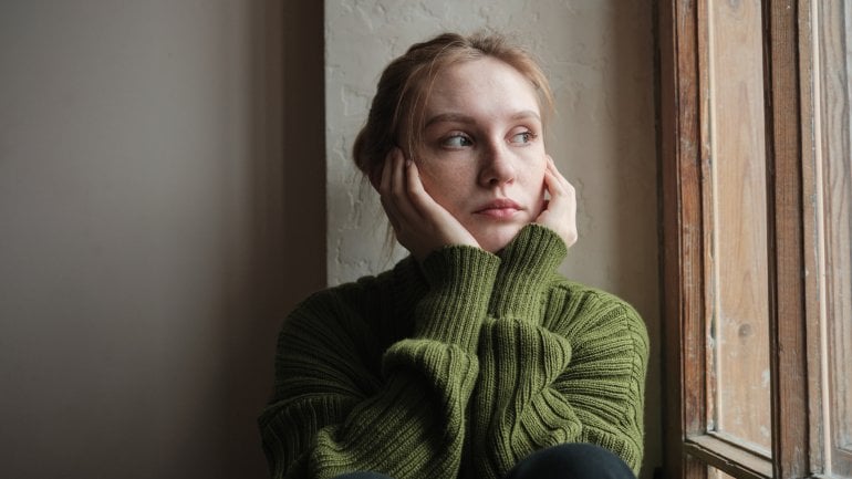 Depressive Symptome können auf Nervenzusammenbruch hindeuten