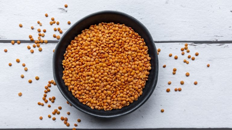 Linsen: Hülsenfrüchte mit viel Purin
