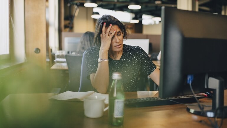 Stress spielt eine Rolle bei wiederkehrenden Depressionen