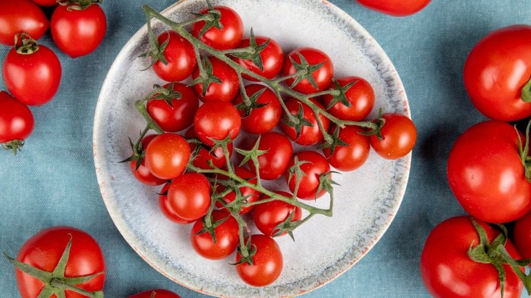 Rosacea-Ernährung: Tomaten meiden