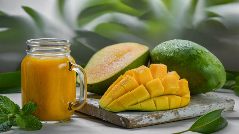 Mangos sind Lebensmittel mit Vitamin A