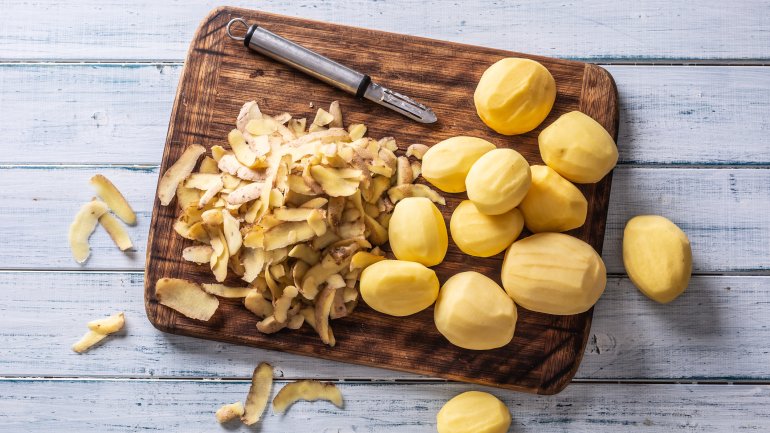 Kartoffeln sind Lebensmittel mit Vitamin C