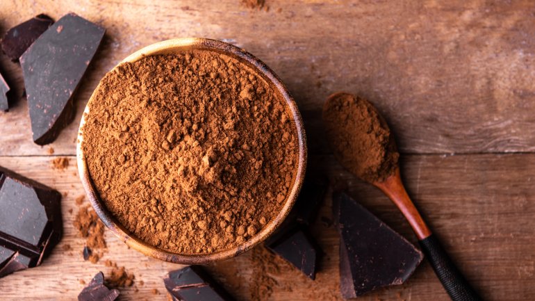 Kakaopulver: Lebensmittel mit hohem Zinkgehalt
